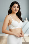 Zivame Padded Wired 3/4Th Coverage T-Shirt Bra - Whisper White — thumbnail 2